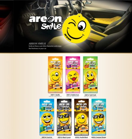 معطر تعليق مرأة AREON SMILE