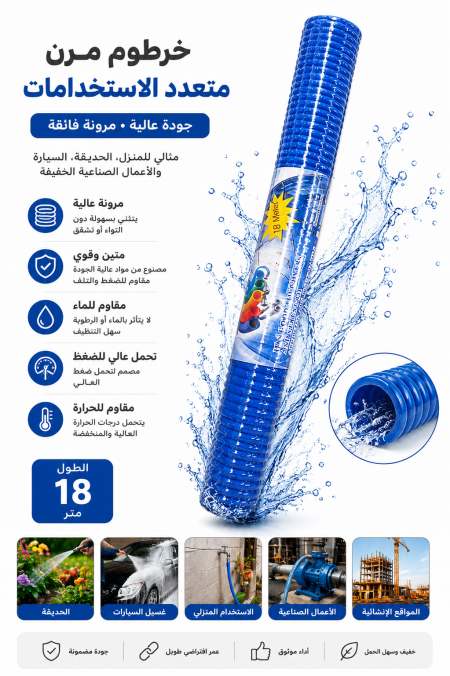 ازرق 18 متر