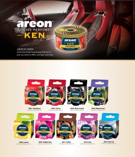 معطر علبة معدني areon KEN