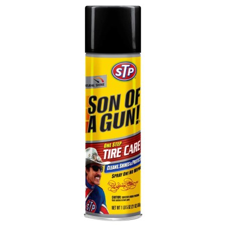 بخاخ رغوي ملمع لاطارات السيارات STP Son of a Gun